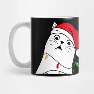 Cat Christmas Vacation Mug